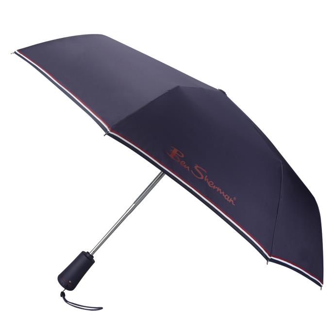 Ben Sherman® Navy XTRA Strong Umbrella 3 Section